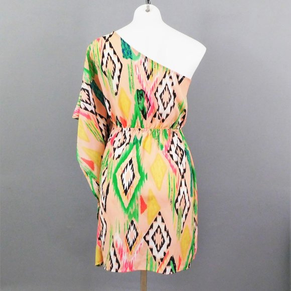 Soprano Women Dress Pink Multi M - Picture 3 of 5